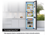 Frigorífico combi - Samsung BESPOKE SMART AI RB34C7B5D39/EF, No Frost, 185.3 cm, 344l, All Around Cooling, Metal Cooling, WiFi, Satin Beige