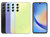 Móvil - Samsung Galaxy A34, Silver, 128 GB, 6 GB RAM, 6.6  FHD+, Mediatek Dimensity 1080 Octa-Core, 5000 mAh, Android 13