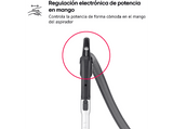 Aspirador sin bolsa - LG VK8506NHAC, 650W con sistema de compresión en polvo, 1.2 L, Azul