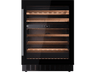 Vinoteca - Teka RVU 20046 GBK, Cíclico, 46 Botellas, 6 Estantes, Puerta Reversible, Iluminación interior, Negro