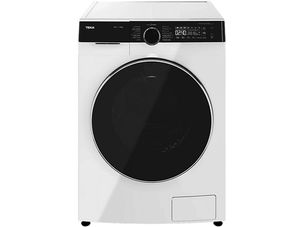 Lavadora carga frontal - Teka WMK 81050, 10 kg, 1500 RPM, 14 Programas, Motor T-Inverter, Blanco