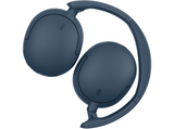 Auriculares inalámbricos - Sony WH-CH735NL, Noise Cancelling, 75h, Carga Rápida, Plegable, Bluetooth, Llamadas nítidas con IA, Azul