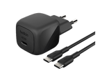 Cargador de pared - Belkin BBC025, 45W, Compacto, Negro