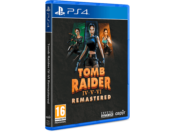 PS4 Tomb Raider IV-VI Remastered Starring Lara Croft