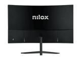 Monitor gaming - Nilox NXM24CRV2001, 24 Full-HD, 200 Hz, 1 ms, VA (Alineación Vertical), Curvo, 1x HDMI, 1x DisplayPort
