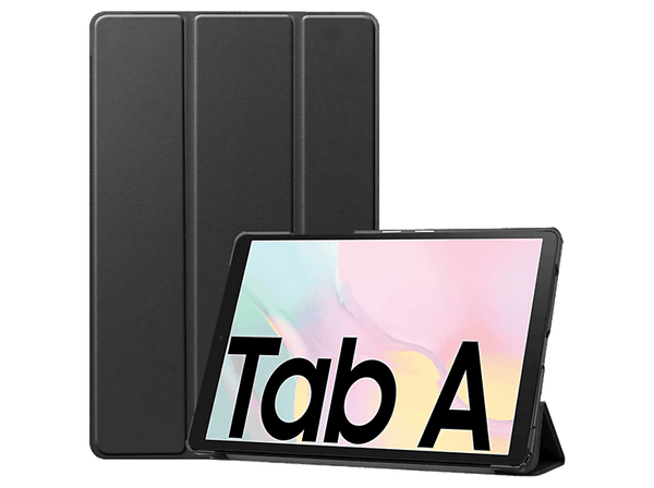 Funda tablet - Maillon Technologique Trifold Stand, Para Samsung A11 Plus, Tablet de 11", Cierre magnético, Soporte para Lápiz Óptico, Negro