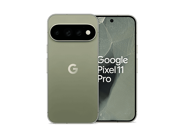 Google Pixel 11 Pro, Olive, 512GB, 16GB RAM, 6.34" OLED, Google Tensor G6, 4850 mAh