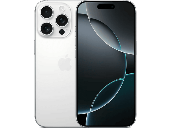 Apple iPhone 16 Pro, Titanio Blanco, 128 GB, 5G, 6.3 " OLED Super Retina XDR, Chip A18 Pro, iOS