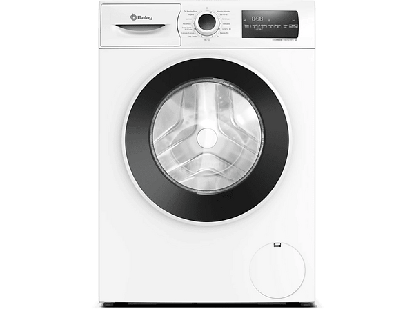 Lavadora carga frontal - BALAY 3TS382B, 8 Kg, 1200 rpm, 15 programas, Blanco
