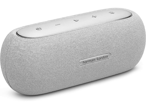 Altavoz inalámbrico - Harman Kardon Luna, 55 W, Bluetooth, Autonomía 12h, USB-C, Gris
