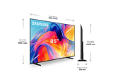 TV Mini LED 85 - Samsung TU85M73HAUXXC, UHD 4K, Mini LED Processor 4K, Smart TV, Full AI, Negro
