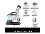 Aspirador de tapicerías - Shark StainStriker PX200EUT, 450 W, Especial Mascotas, Blanco