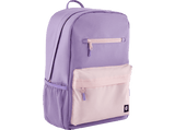 Mochilla para portátiles de 15.6 pulgadas - HP  Campus lavanda, 17 litros, Resistente al agua, Cremallera doble + candado, Rosa