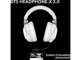 Auriculares gaming - Logitech G Pro X 2, Inalámbrico, Bluetooth, Transductor de grafeno, 7.1 DTS, PC/PlayStation/Nintendo, Blanco