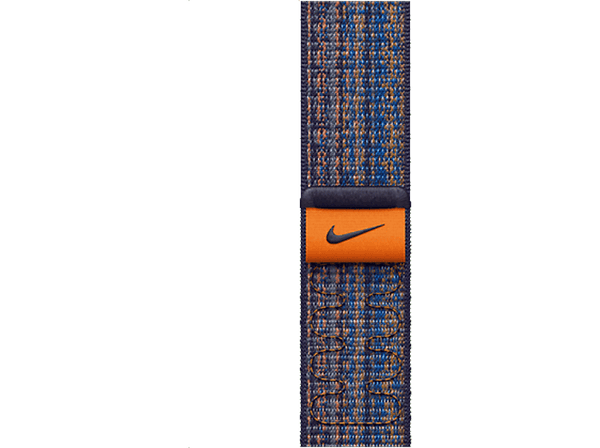 Apple Correa Loop Nike Sport Game Royal/naranja, 41 mm