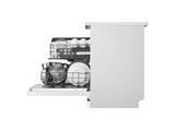Lavavajillas - LG DF142FW, 14 servicios, 5 programas, 60 cm, QuadWash™, EasyRack™, Blanco