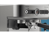 Cafetera express - Philips Barista Brew PSA3228/01, Molinillo integrado, Prensador calibrado premium, doble container de café, Capacidad 2,3l, 15 bar.