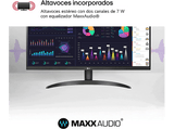 Monitor - LG UltraWide™ 29WQ60A, 29 Full-HD, 100 Hz, 5 ms, IPS , USB-C, AMD FreeSync™, Altavoces incorporados, Negro