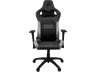 Silla gaming - Corsair T3 Rush, Reposacabezas 4D, Espalda inclinable, Hasta 120 kg, Almohadilla incluida, Negro