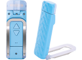 Luz de lectura - ISY IBL-1000-BL, 60h de batería, 3 temperaturas, 5 niveles de brillo, Azul