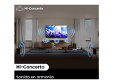 Barra de sonido - Hisense AX5100Q, Bluetooth, Subwoofer Inalámbrico, 580 W, Hi- Concerto, HDMI eARC, Dolby Atmos, Negro