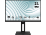 Monitor - MSI PRO MP242AP, 23.8" Full-HD, 4 ms GtG, 1 ms MPRT, 100 Hz, Altura Ajustable, Negro