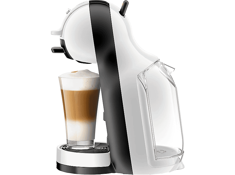 Cafetera de cápsulas - De Longhi MiniMe EDG305.WB, Nescafé Dolce Gusto, 15 bar, 1460 W, Autoapagado, Blanco