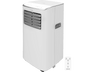 Aire acondicionado portátil - Cecotec ForceClima 7400 Soundless Touch, 7000 BTU/h, 2 velocidades, 20 m², 65 dB, Blanco