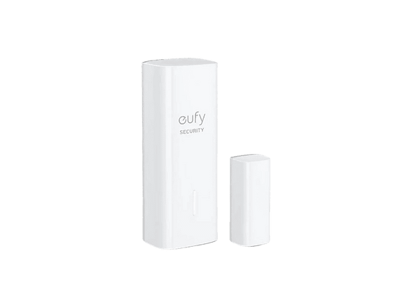 Sensor de movimiento - Eufy T89000D4, Inalámbrico, Sirena de 100 dB(A), Blanco