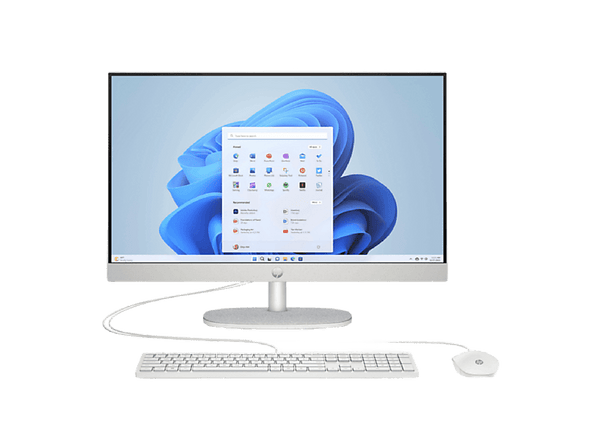 All in one - HP 24-cr0183ns, 23.8" Full-HD, Intel® Core™ i5-1335U, 8 GB RAM, 512 GB SSD, Iris® Xᵉ, Windows 11 Home, Blanco caracola