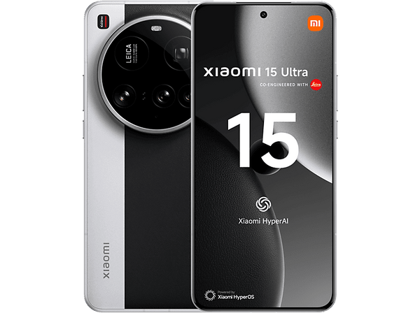 Móvil - Xiaomi 15 Ultra, Plata Cromada, 512GB, 16GB RAM, 6.73" AMOLED WQHD+, Snapdragon® 8 Elite, 5410 mAh