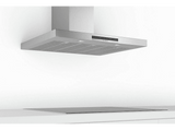 Campana decorativa - Bosch DWB97IM50, Decorativa, 710 m³/h, 3 potencias + intensiva, 90 cm, Inox