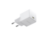 Cargador de pared - Baseus PALM, 30W, Kit con cable 60W y 100 cm, Carga ultrarrápida, Control de temperatura, Universal, Blanco