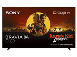TV OLED 55 - Sony BRAVIA 8A, 4K UHD HDR, Google Smart TV, Gaming PS5, IMAX Enhanced, Dolby Atmos/Vision, Chromecast, Apple Airplay, 120Hz, 55XR8A