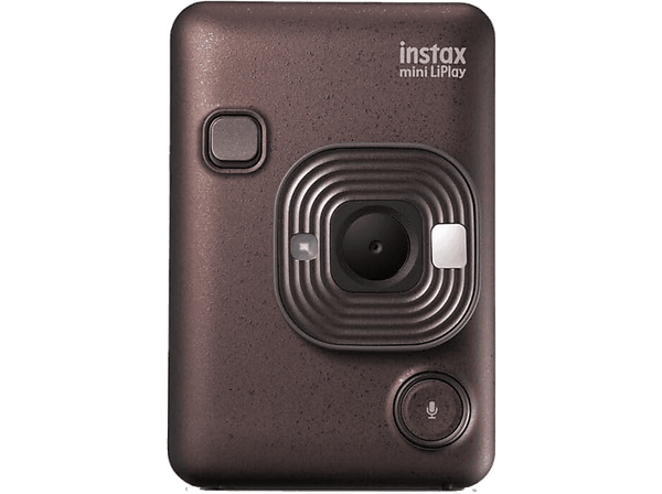 Cámara instantánea - Fujifilm Instax Mini LiPLay, 86 mm x 54 mm, Imágenes JPEG, 2560 × 1920 píxeles, Deep Bronze
