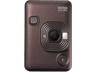 Cámara instantánea - Fujifilm Instax Mini LiPLay, 86 mm x 54 mm, Imágenes JPEG, 2560 × 1920 píxeles, Deep Bronze