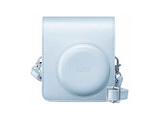 Funda cámara - Fujifilm Instax Mini 13, Cuero sintético, Azul