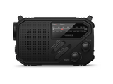 Radio portátil - Philips TAR1609/00, 1 W, Linterna, Recarga Solar, Cargador de Manivela, Sirena, Negro