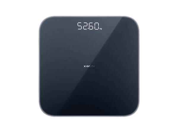 Báscula inteligente - Xiaomi Smart Scale S200, 150 kg, Bluetooth, Vidrio templado y Plástico de Ingeniería, Gris oscuro