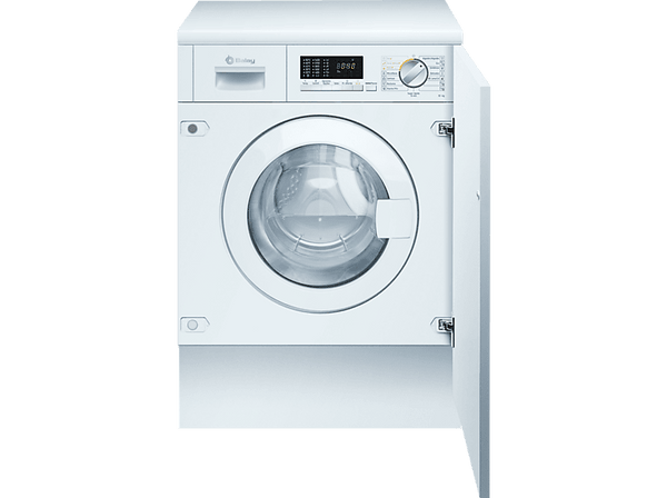 Lavadora integrable - Balay BAL3TW777B, 7 kg, Inox