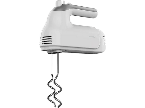 Amasadora de mano - Cecotec PowerTwist 500, 500 W, 5 Velocidades, Blanco