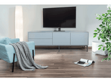 Soporte TV - Hama 0220867, 32-65, Giratorio, Altura ajustable, VESA 600 x 400, Hasta 40 kg, Negro