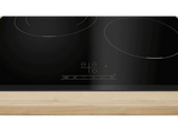 Placa inducción - Bosch PIJ631BB5E, 3 zonas, Zona grande 28 cm, Control TouchSelect, función Sprint, 59.2 cm, Negro