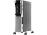 Radiador de aceite - Taurus Dakar 2500,2500 W, 11 Elementos, 4 Niveles, Ruedas, Termostato Analógico, Gris