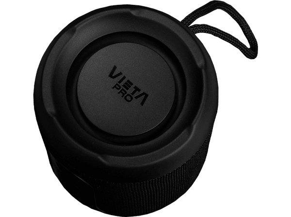 Altavoz inalámbrico - Vieta Pro Sun, Bluetooth, 15W, IPX 7, Radio FM, Hasta 13 h, Negro
