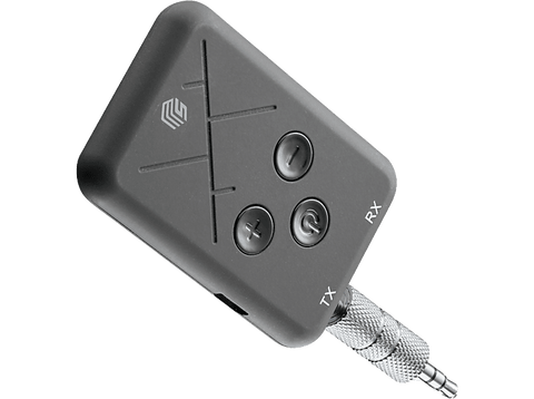 Transmisor y receptor audio -  Cellularline Music Sound BT, 2 en 1, Bluetooth, Audiojack 3.5 mm, Negro