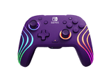 Mando Nintendo Switch - Turtle Beach Afterglow™ Wave, Nintendo Switch, Inalámbrica, 40h Autonomía, 9m Alcance, Morado