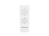 Ventilador de techo - Orbegozo CP 127132, 40 W, 6 Velocidades, Sistema de ventilación reversible, Luz LED, Blanco