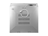 Horno - KOENIC KBO 611-1 B A1, 77 l, Anchura 59.5 cm, Grill, Función de aire caliente y descongelación, Negro