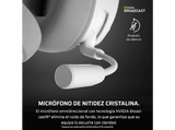 Auriculares gaming - Corsair VOID WIRELESS v2, Circumaurales, Conexión Inalámbrica de 2,4 GHz, Bluetooth, Dolby Atmos® Spatial Audio, Blanco